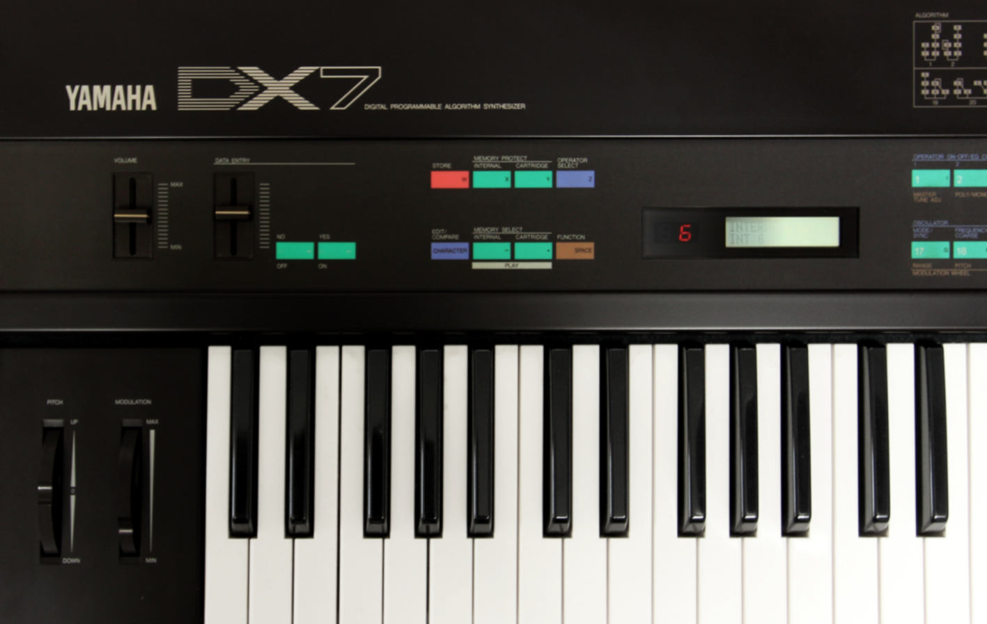 Yamaha Dx7 Synthesizer 19 Wolf Fascinations