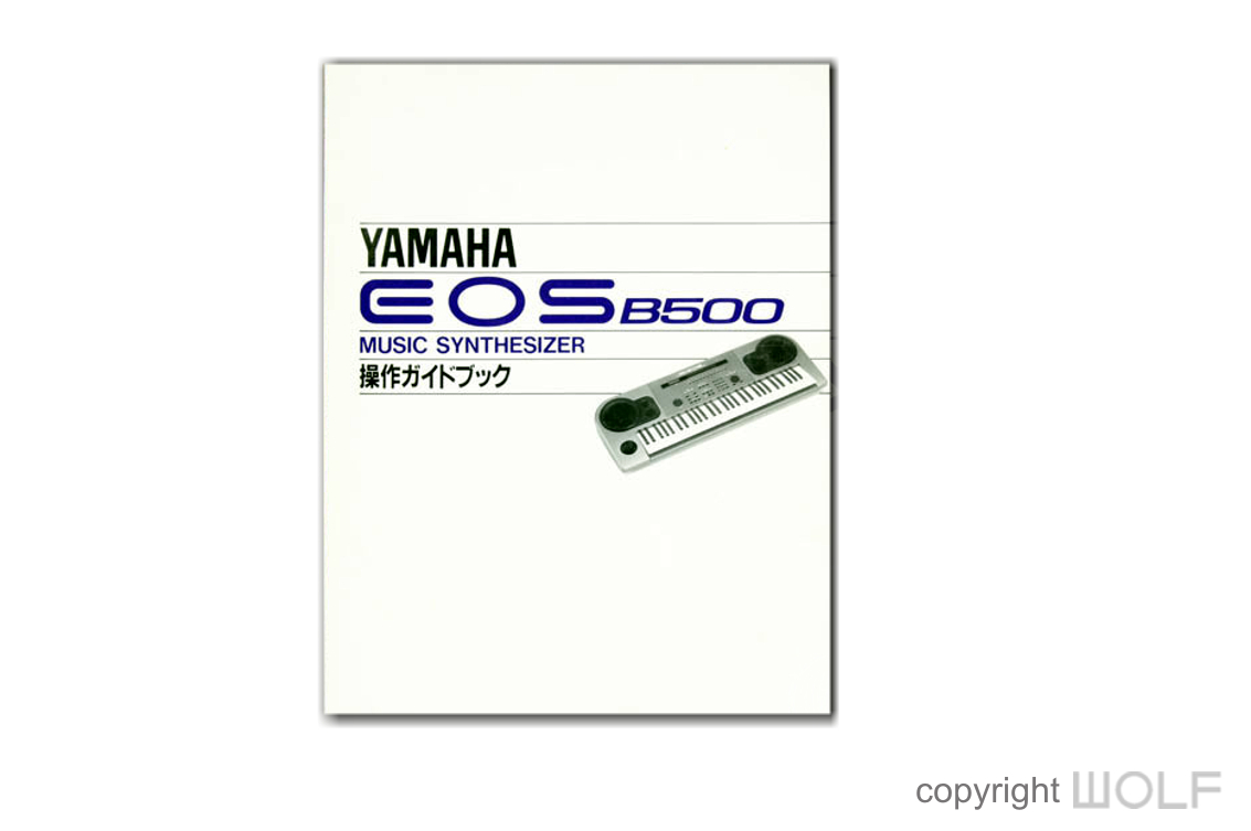 Yamaha B500 EOS Synthesizer (1990) | WOLF FASCINATIONS