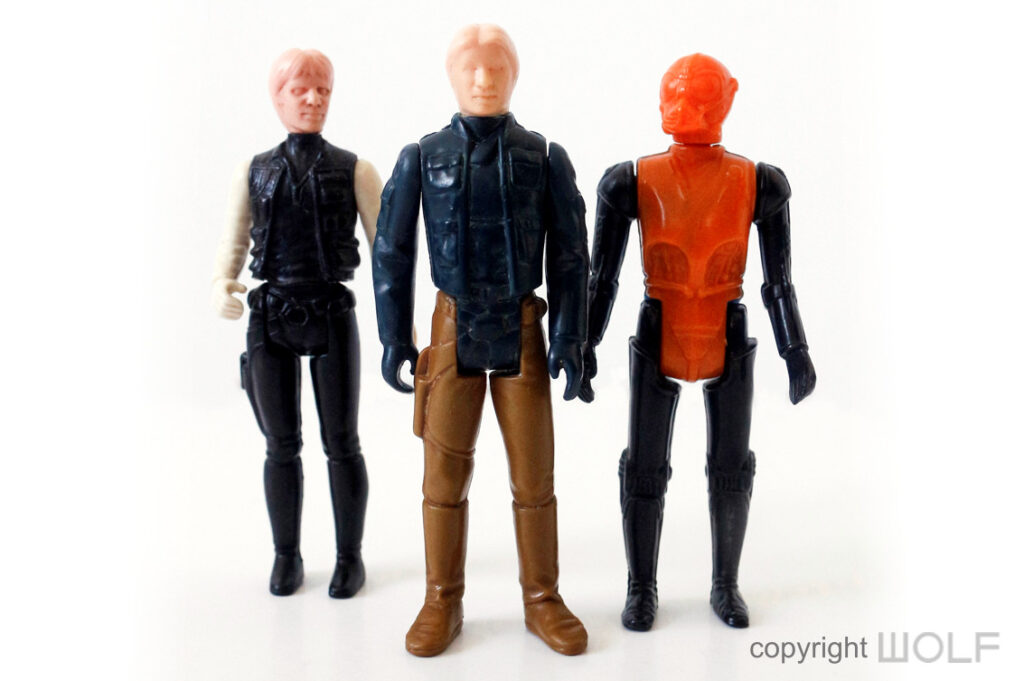 Paint Stripped Vintage Star Wars Figures WOLF FASCINATIONS